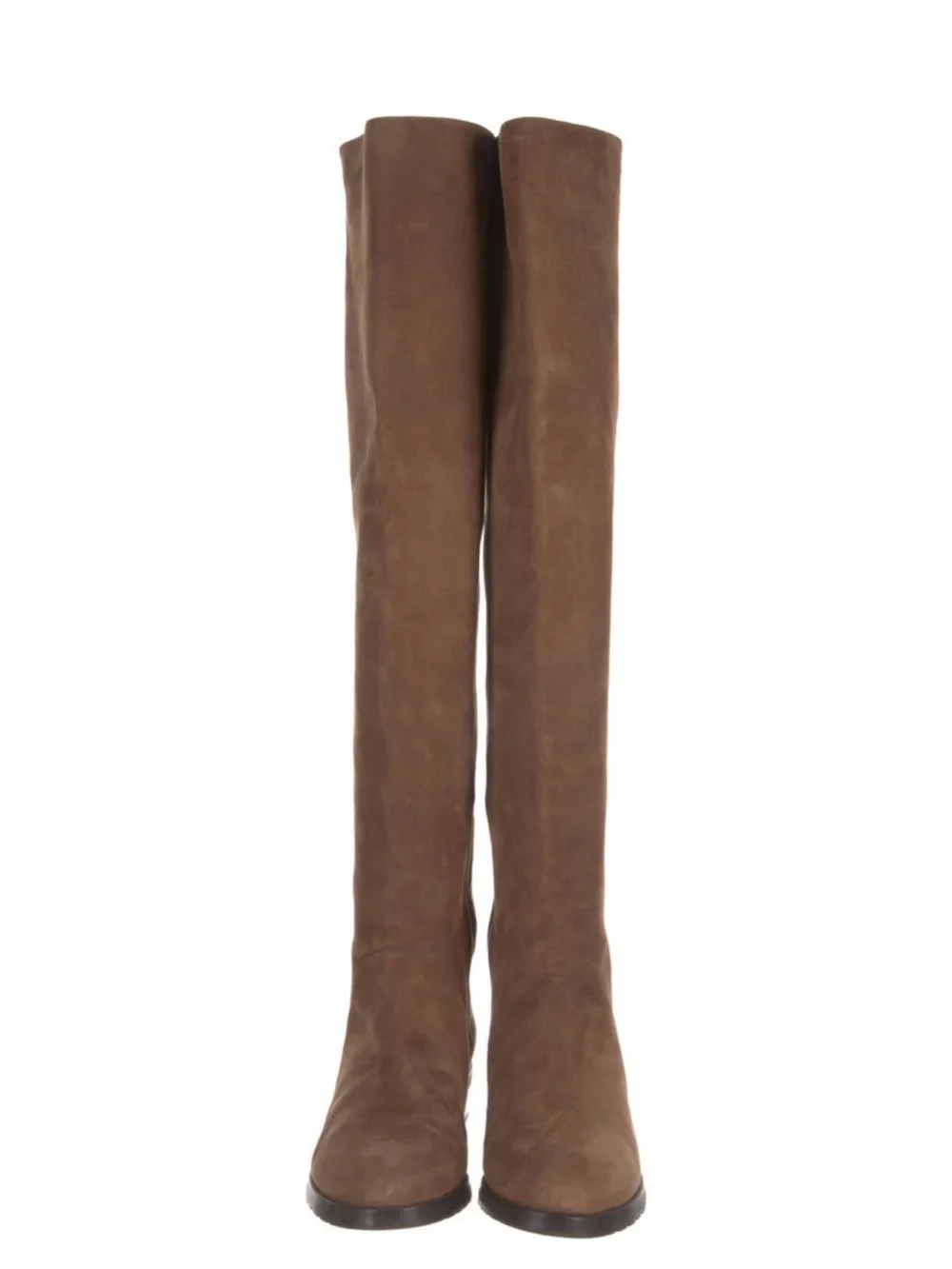 Stuart Weitzman Tall Brown Suede Over-the-Knee Boot